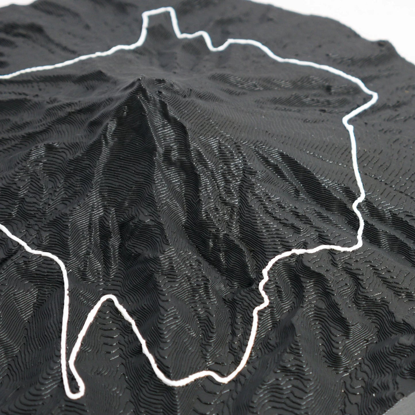 Timberline Trail 3D-Karte