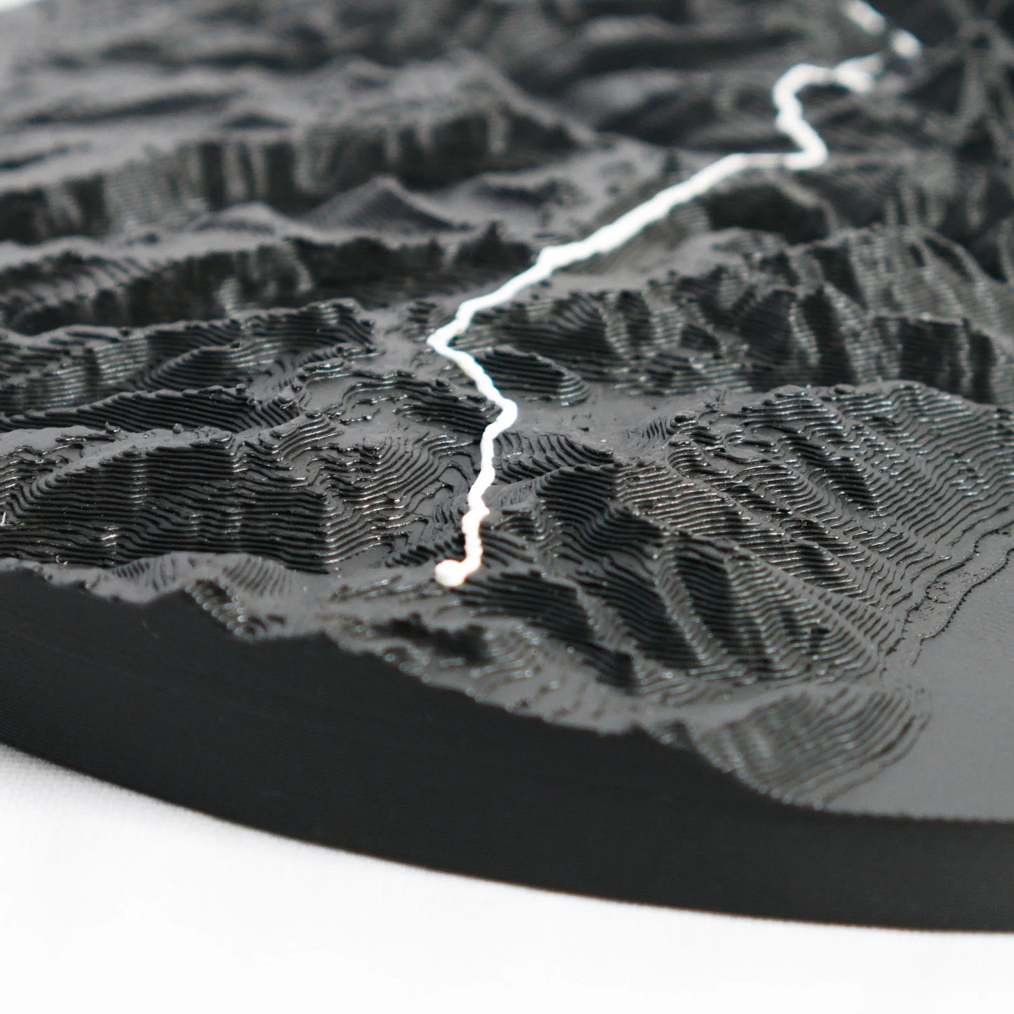 Teton Crest Trail 3D-Karte