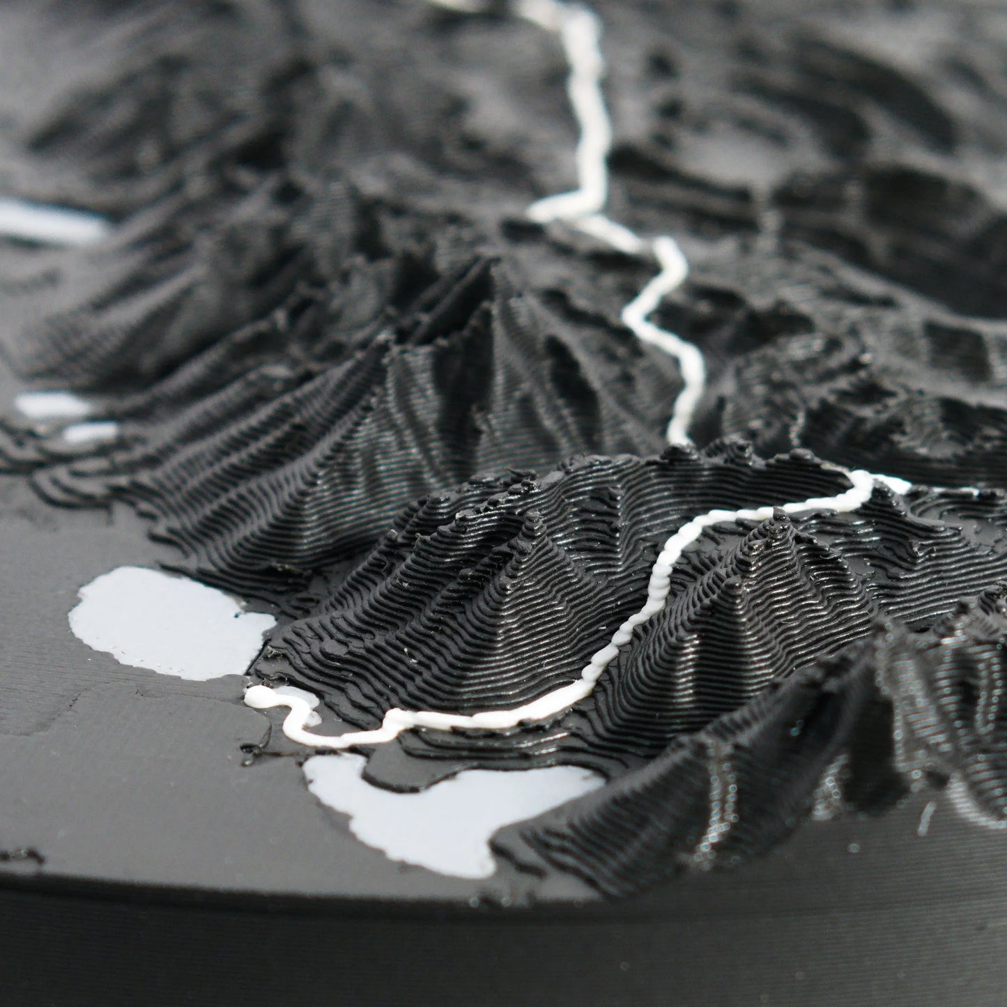 Teton Crest Trail 3D-Karte