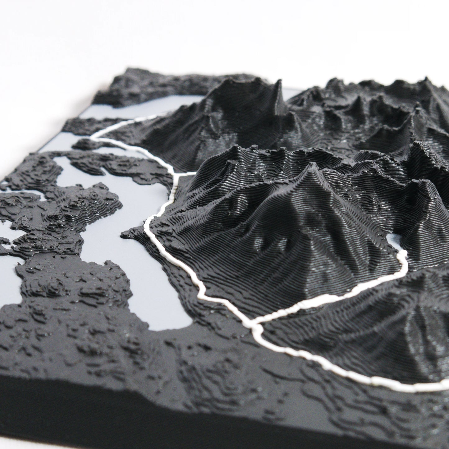 Torres del Paine W Circuit 3D Map