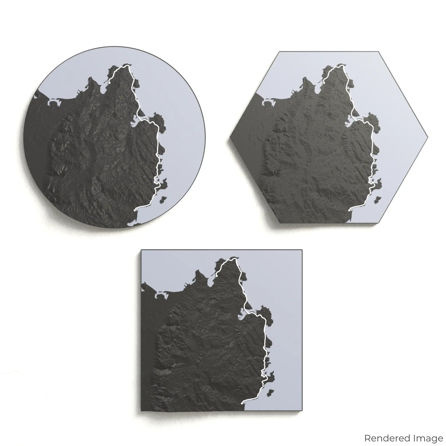 Abel Tasman Coast Track 3D Map