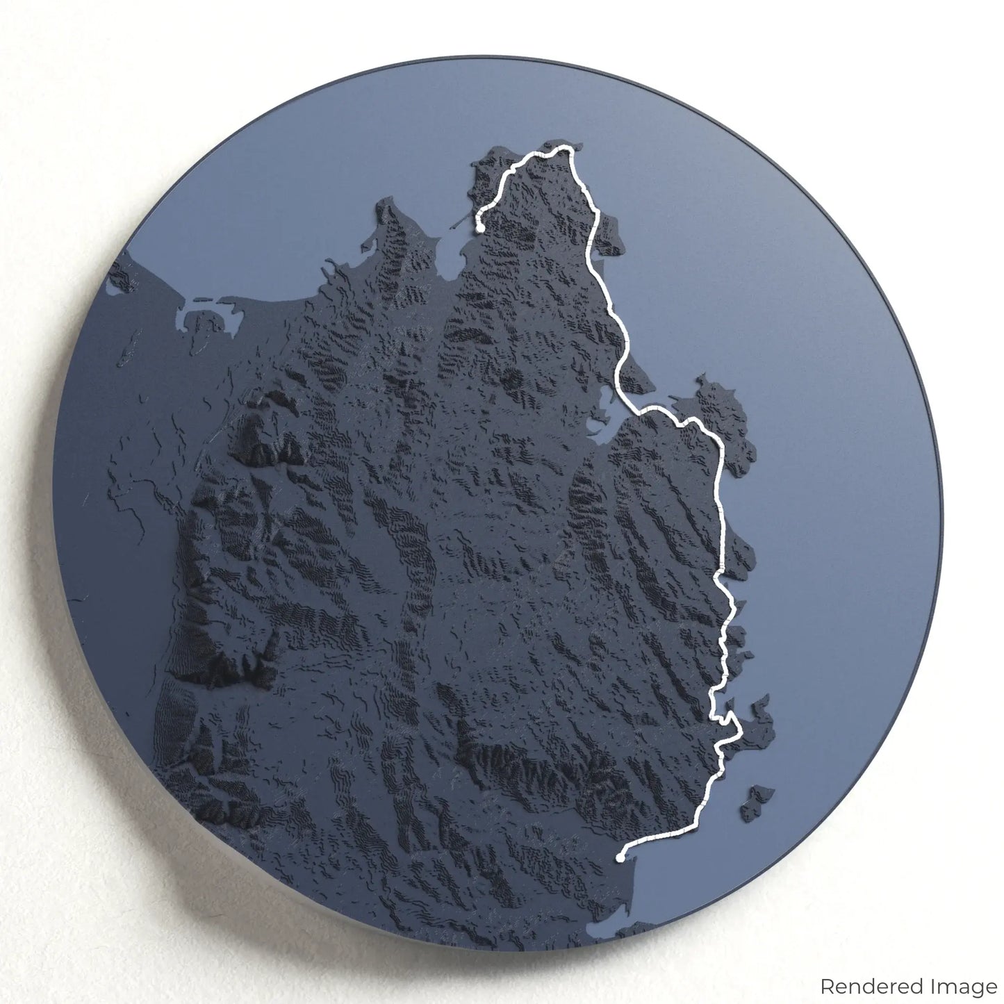 Abel Tasman Coast Track 3D Map