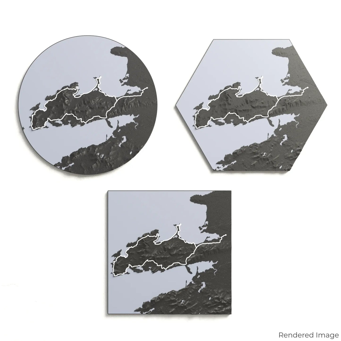 Carte 3D de Dingle Way