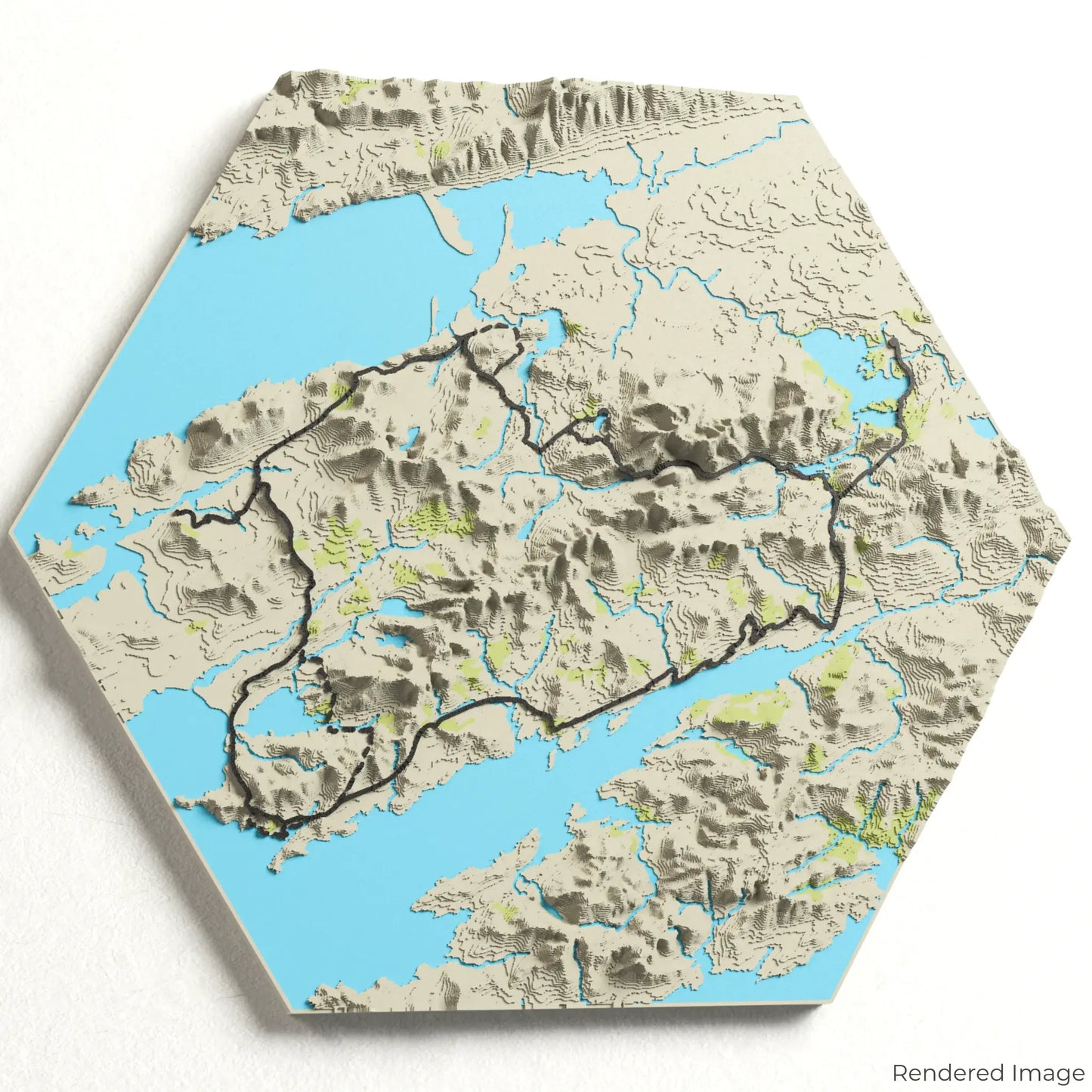 Kerry Way 3D Map