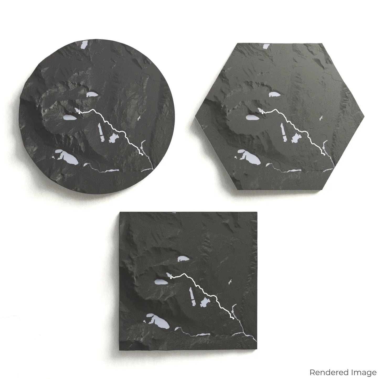 Carte 3D de Laguna de los Tres