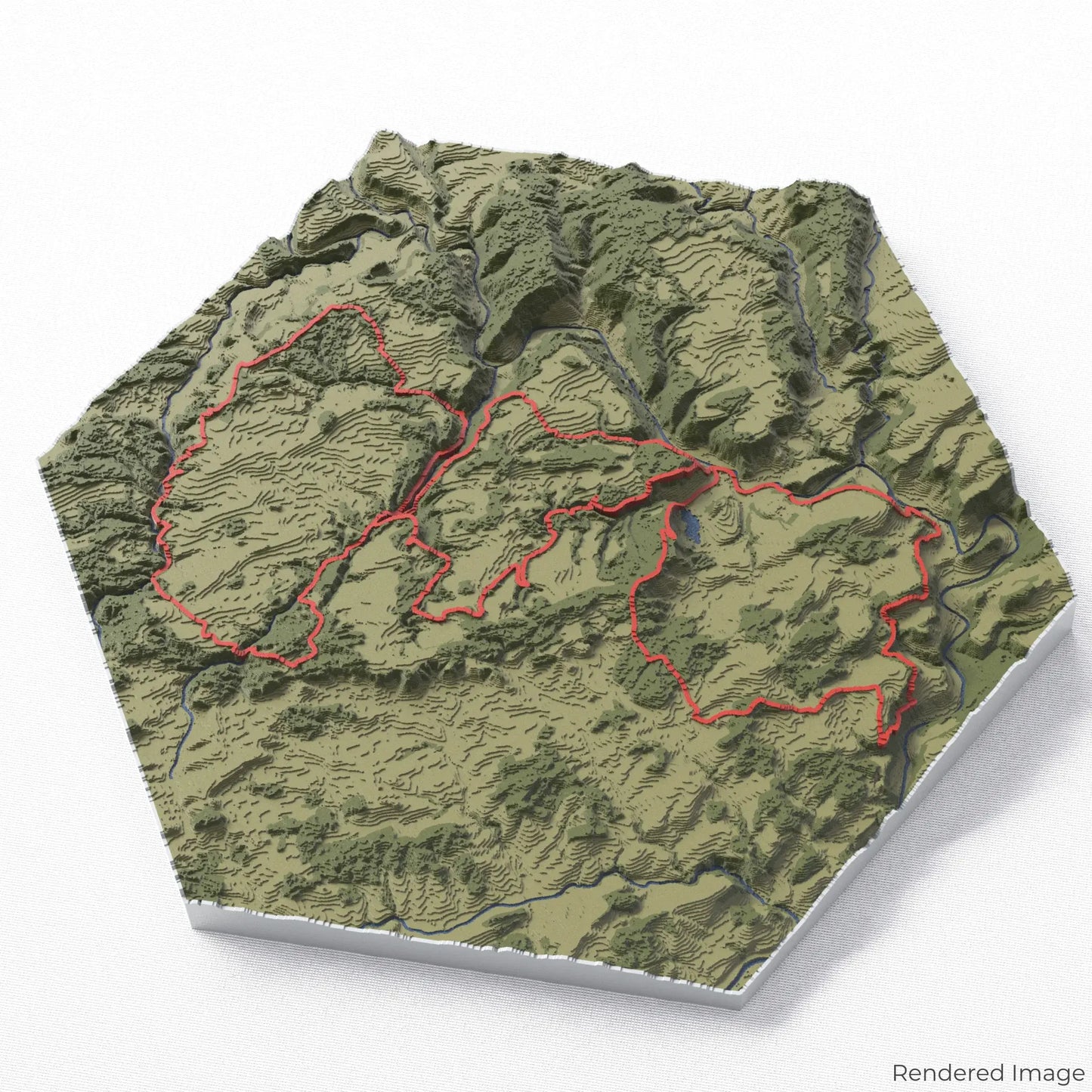 Mullerthal Trail 3D Map