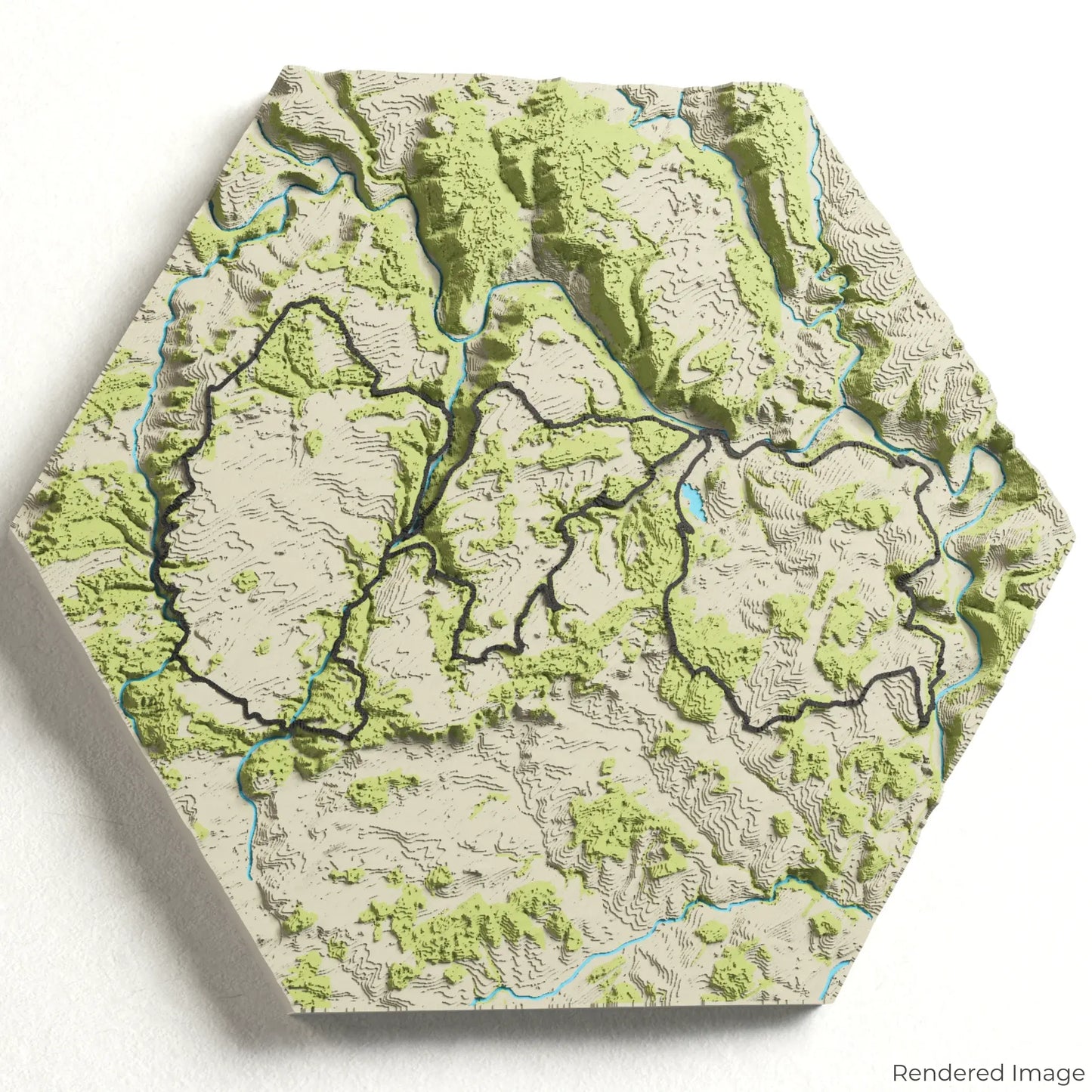 Mullerthal Trail 3D Map