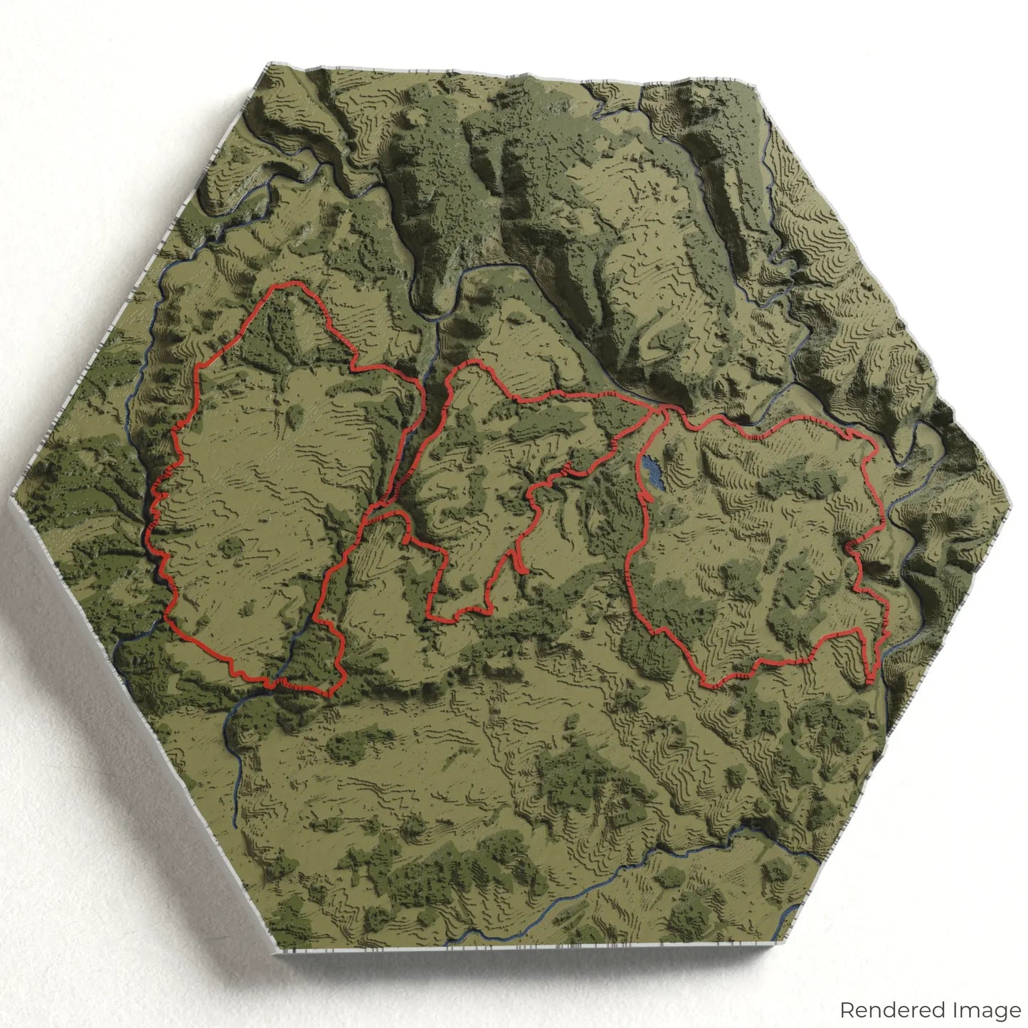 Mullerthal Trail 3D Map