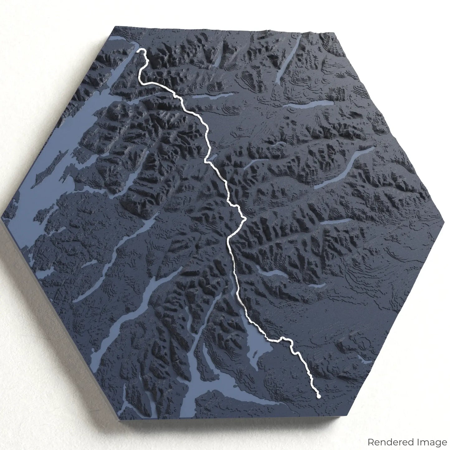 West Highland Way 3D-Karte