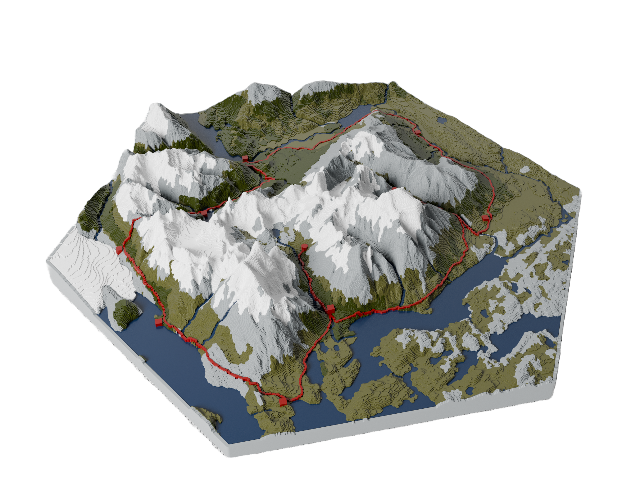 Mapped3D - Design Your Own Map