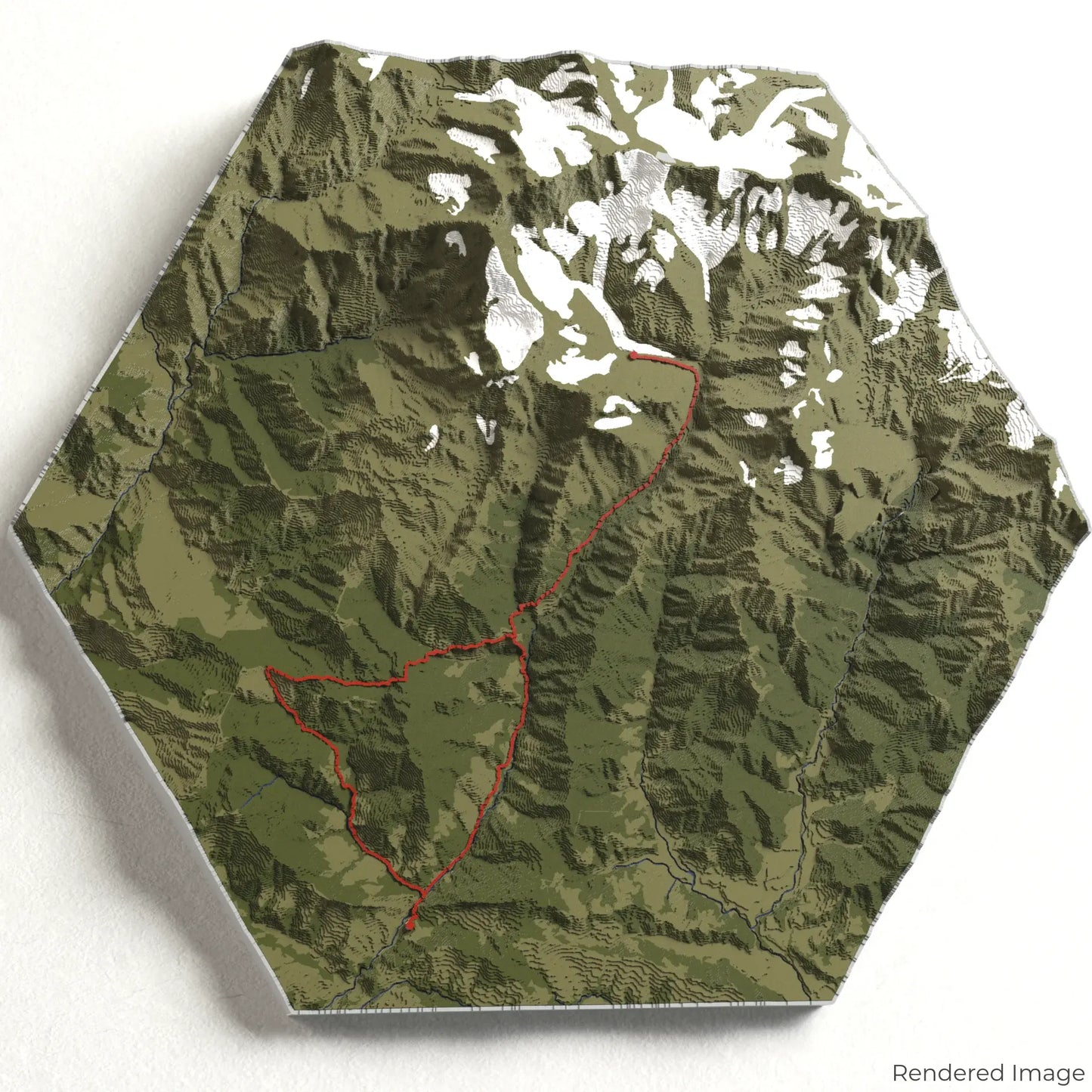 Annapurna Base Camp Trek 3D Map