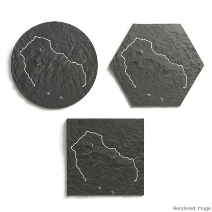 Annapurna Circuit Trek 3D Map