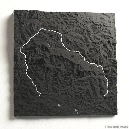 Annapurna Circuit Trek 3D Map
