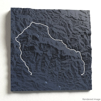 Annapurna Circuit Trek 3D Map