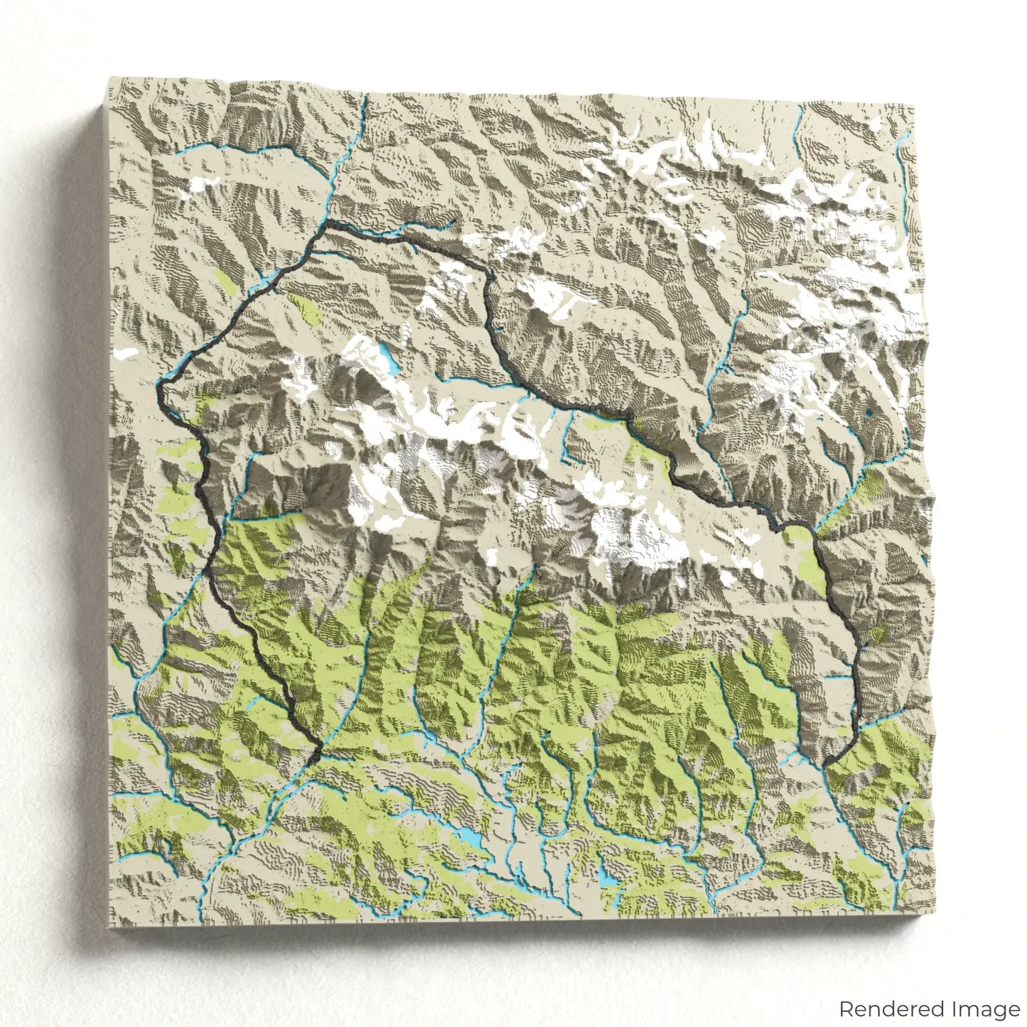 Annapurna Circuit Trek 3D Map