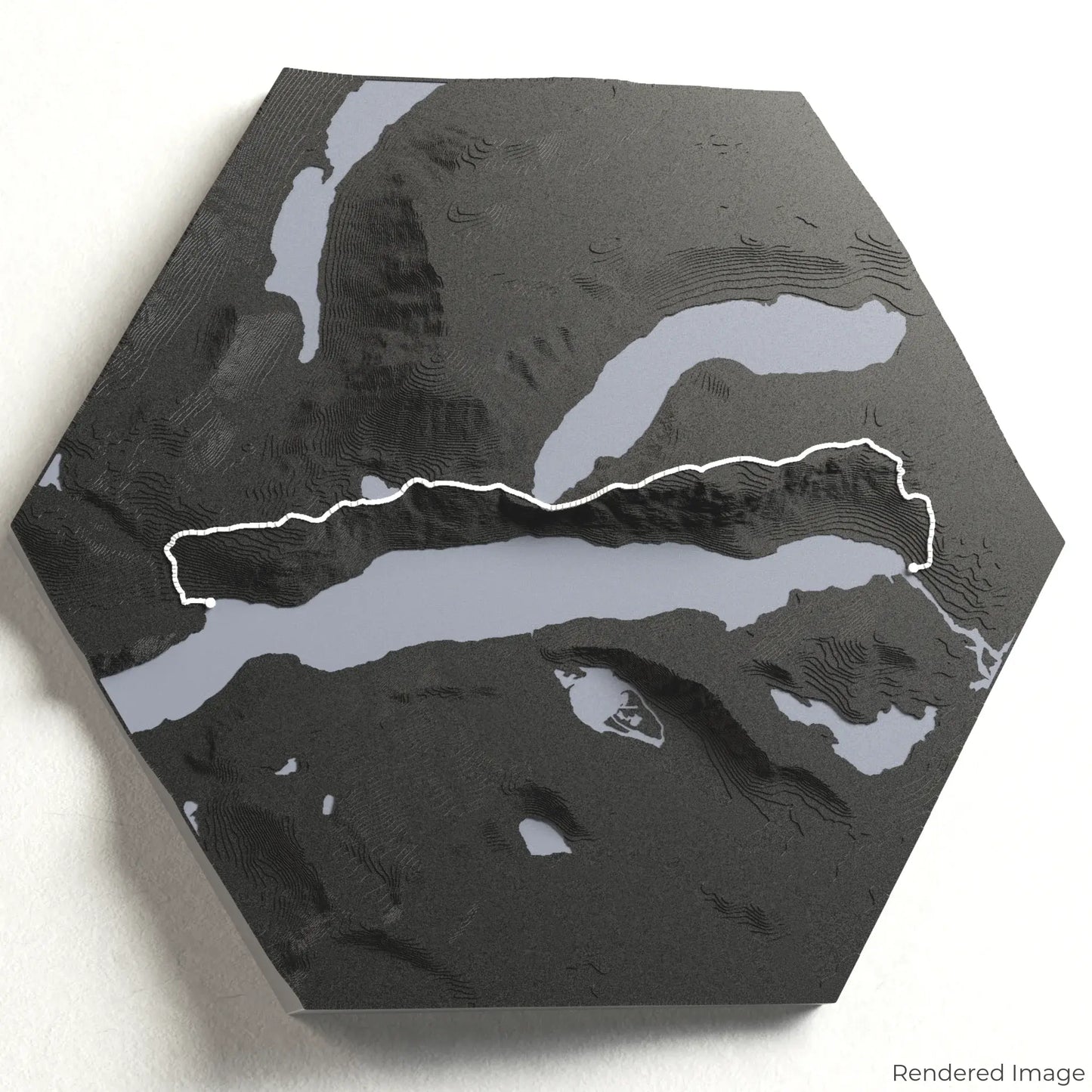 Besseggen Ridge 3D Map