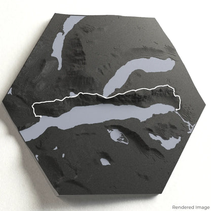 Besseggen Ridge 3D Map