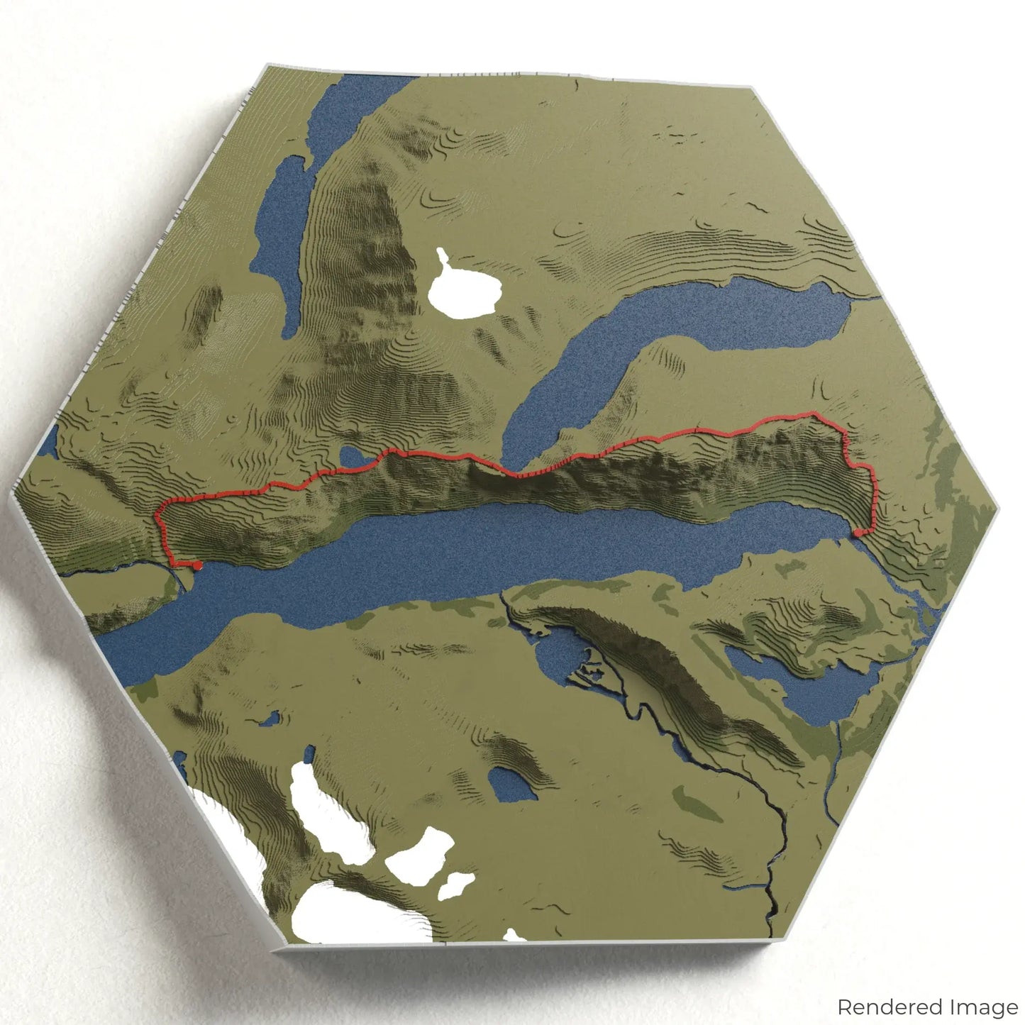 Besseggen Ridge 3D Map
