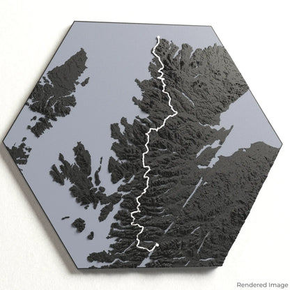 Cape Wrath Trail 3D Map