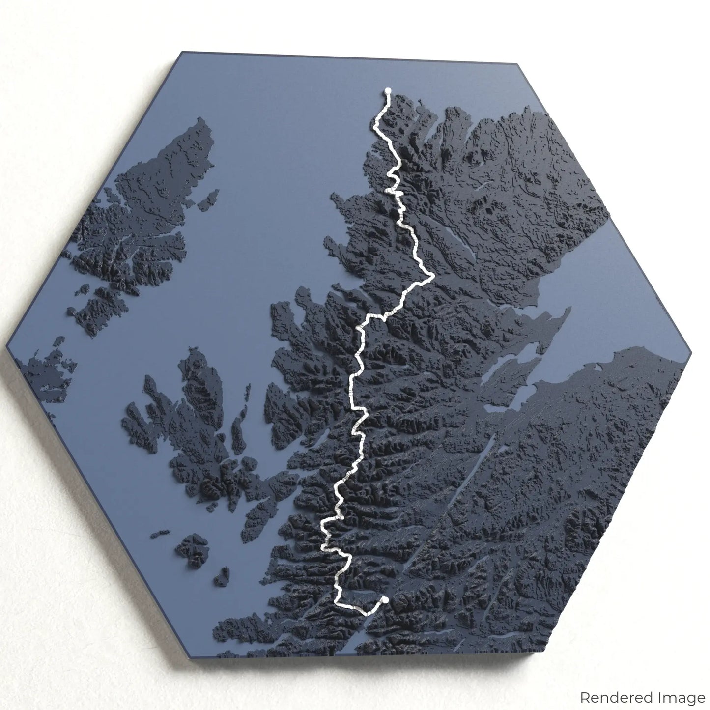 Cape Wrath Trail 3D Map