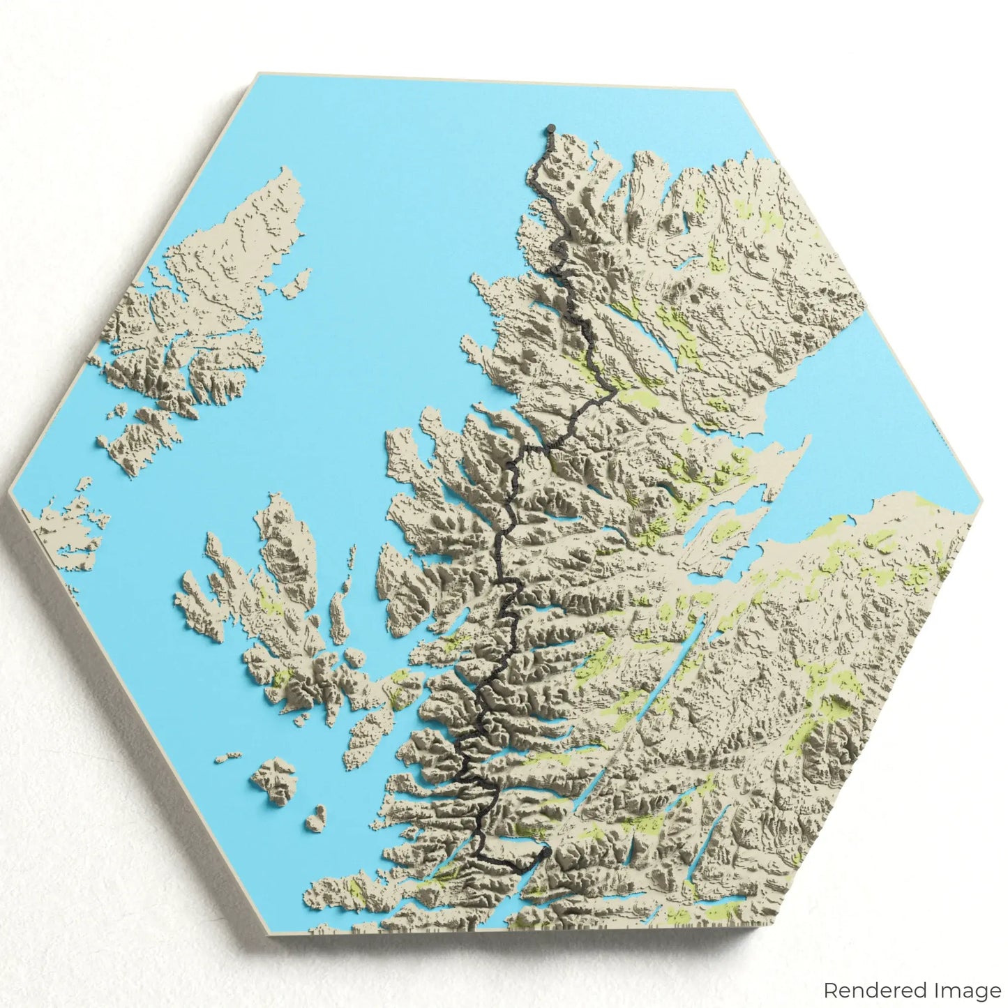 Cape Wrath Trail 3D Map