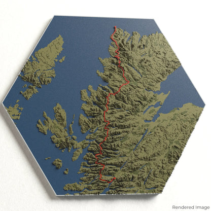 Cape Wrath Trail 3D Map