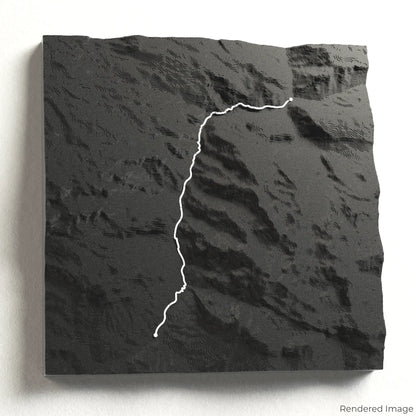 Cares Trail 3D Map