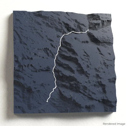 Cares Trail 3D Map