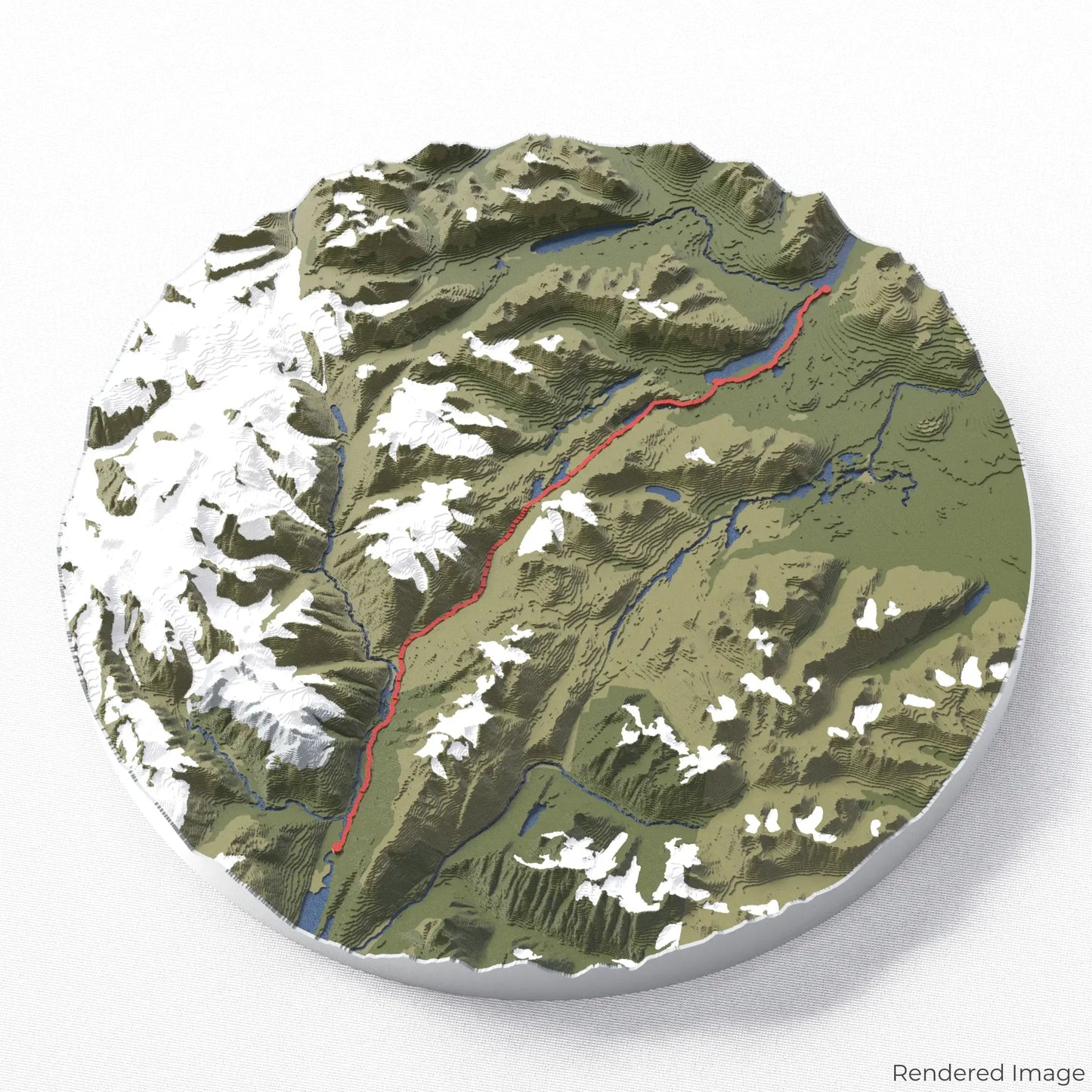 Chilkoot Trail 3D Map