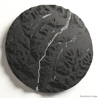 Chilkoot Trail 3D Map
