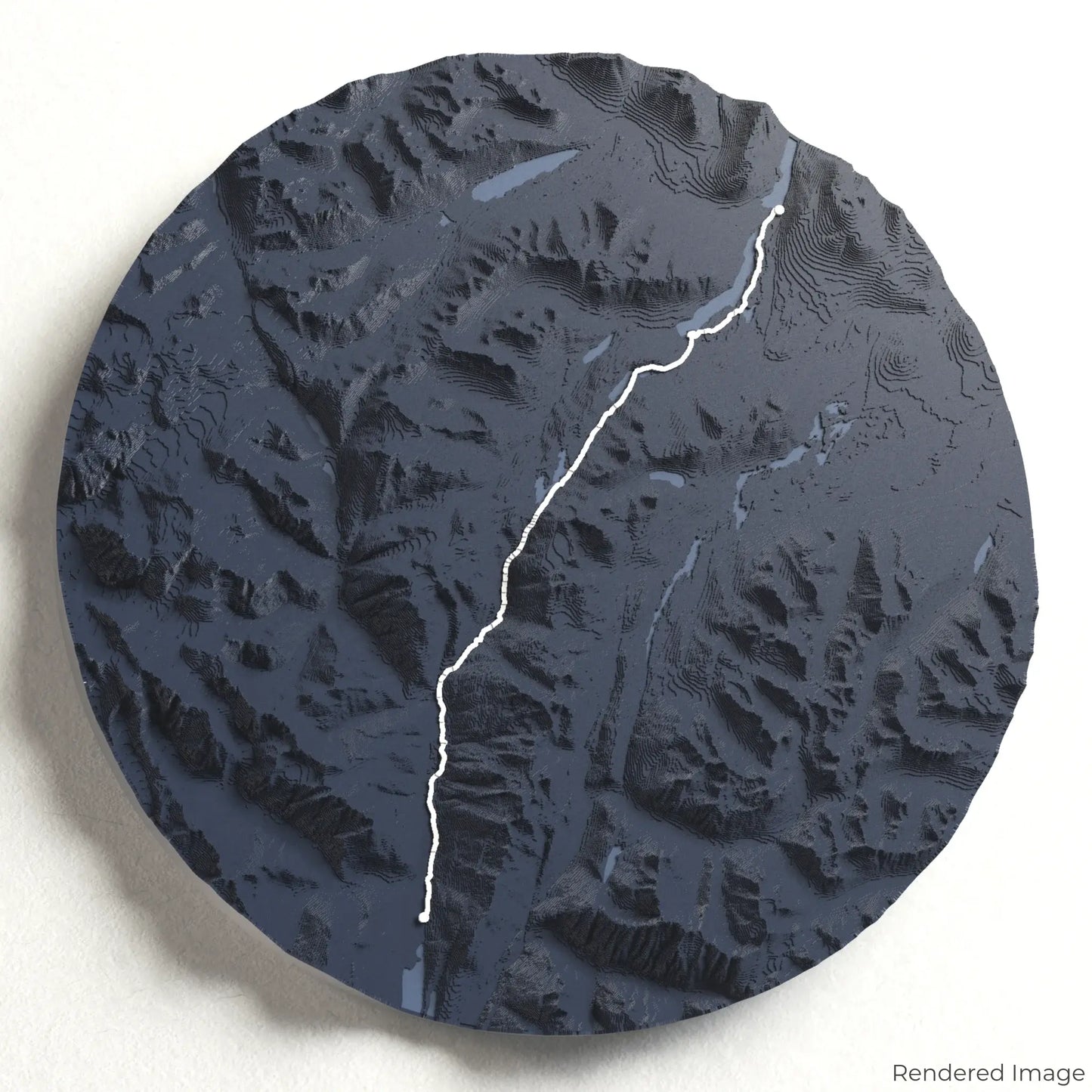 Chilkoot Trail 3D Map