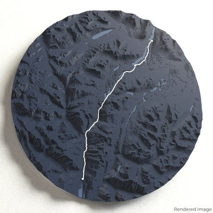 Chilkoot Trail 3D Map