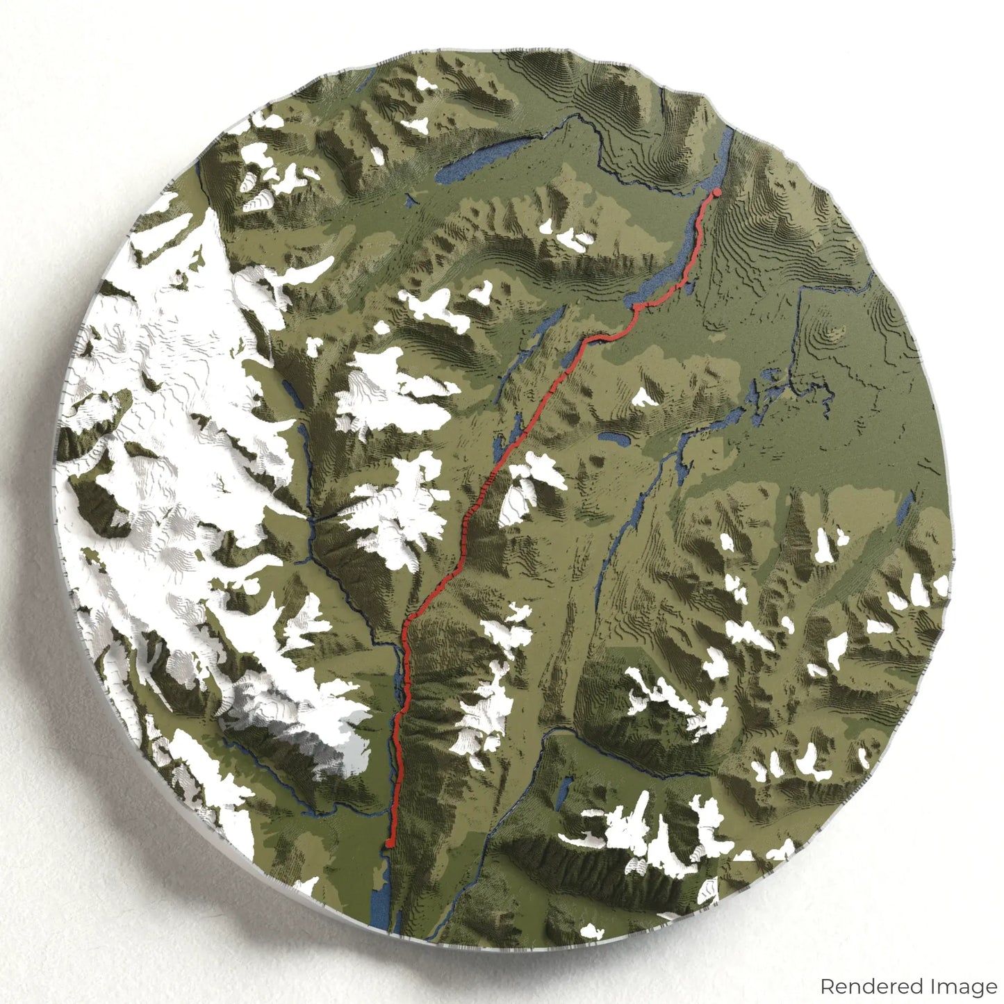 Chilkoot Trail 3D Map