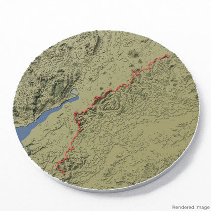 Carte 3D de Cotswold Way