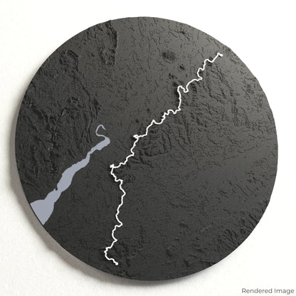 Carte 3D de Cotswold Way