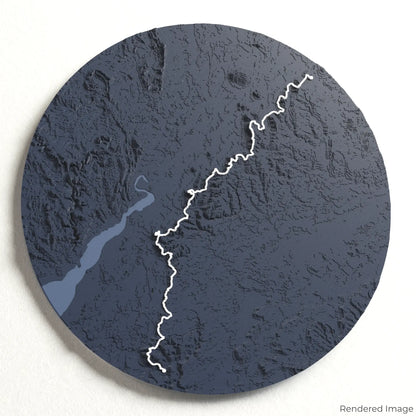 Carte 3D de Cotswold Way