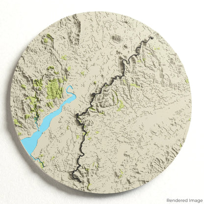 Carte 3D de Cotswold Way