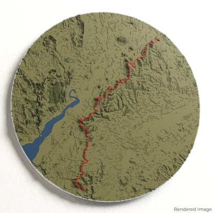 Carte 3D de Cotswold Way