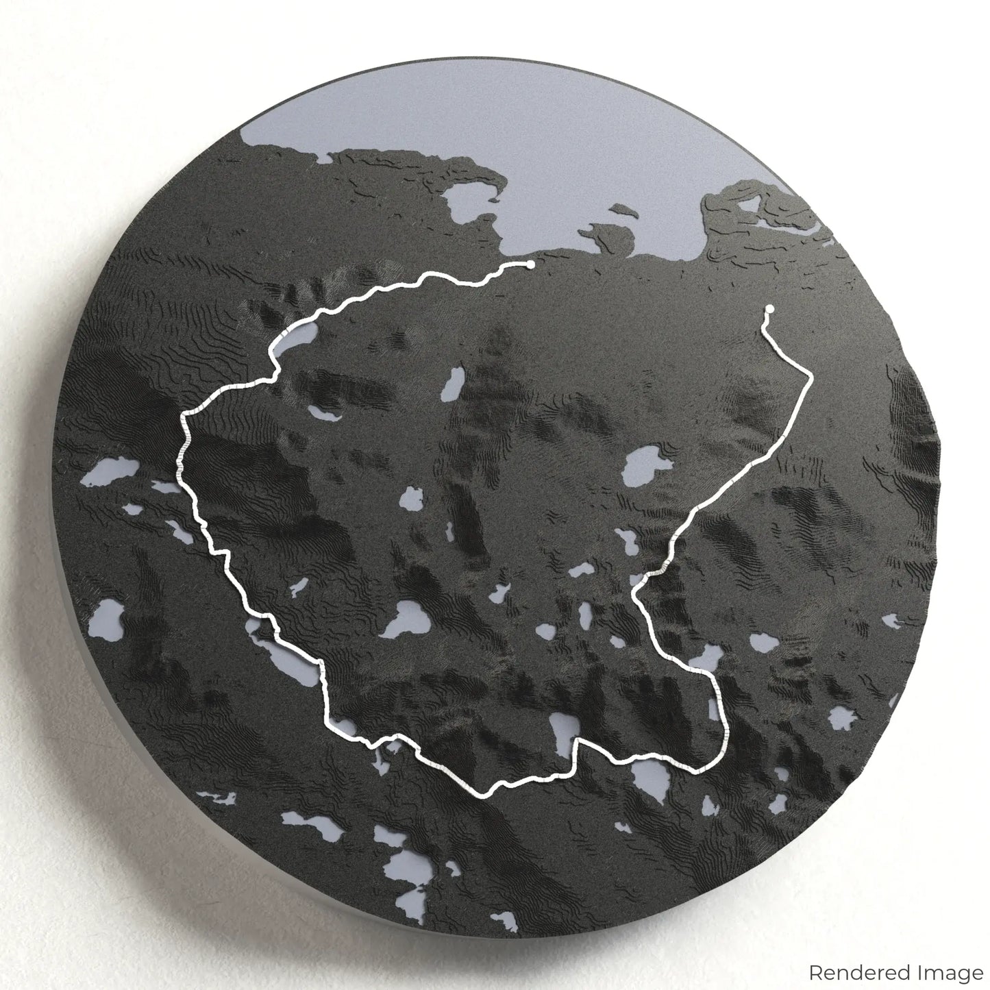 Dientes de Navarino 3D Map