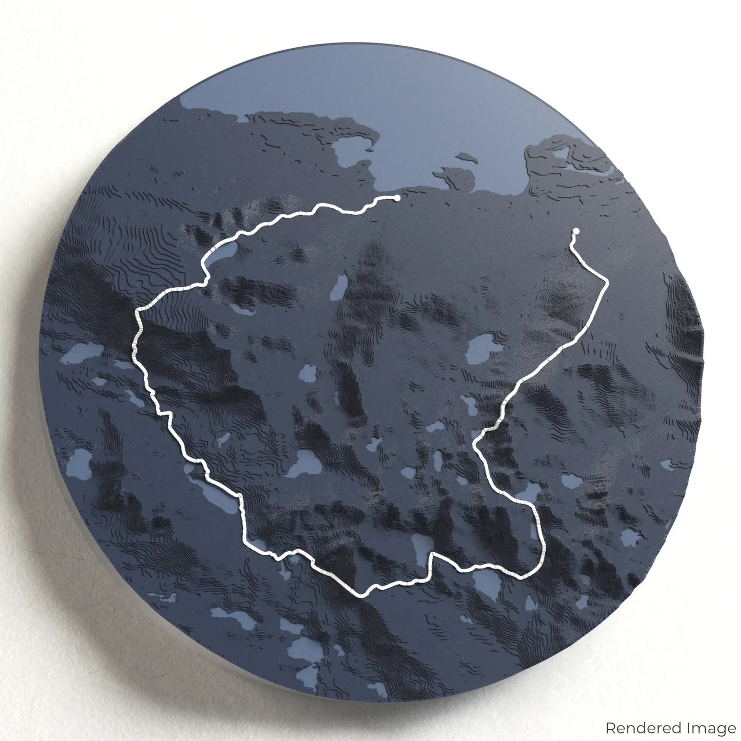 Dientes de Navarino 3D Map