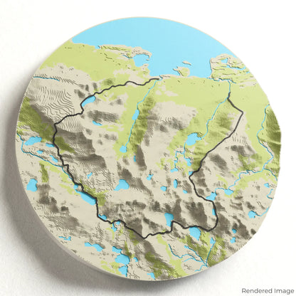 Dientes de Navarino 3D Map