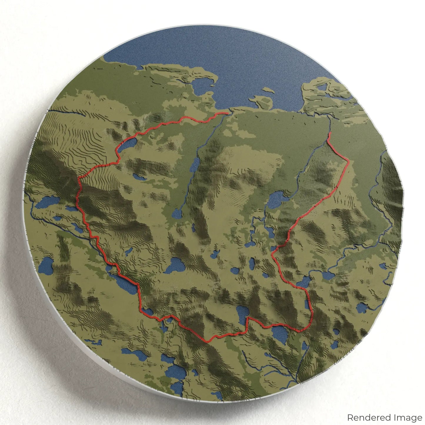 Dientes de Navarino 3D Map