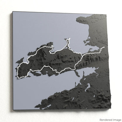 Dingle Way 3D-Karte