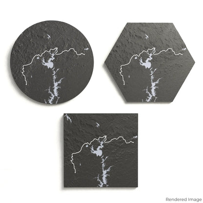 Foothills Trail 3D-Karte