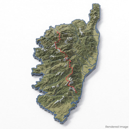 GR20 - Fra li Monti 3D Map