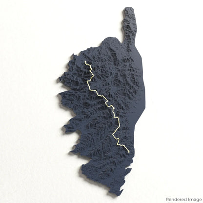 GR20 - Fra li Monti 3D Map