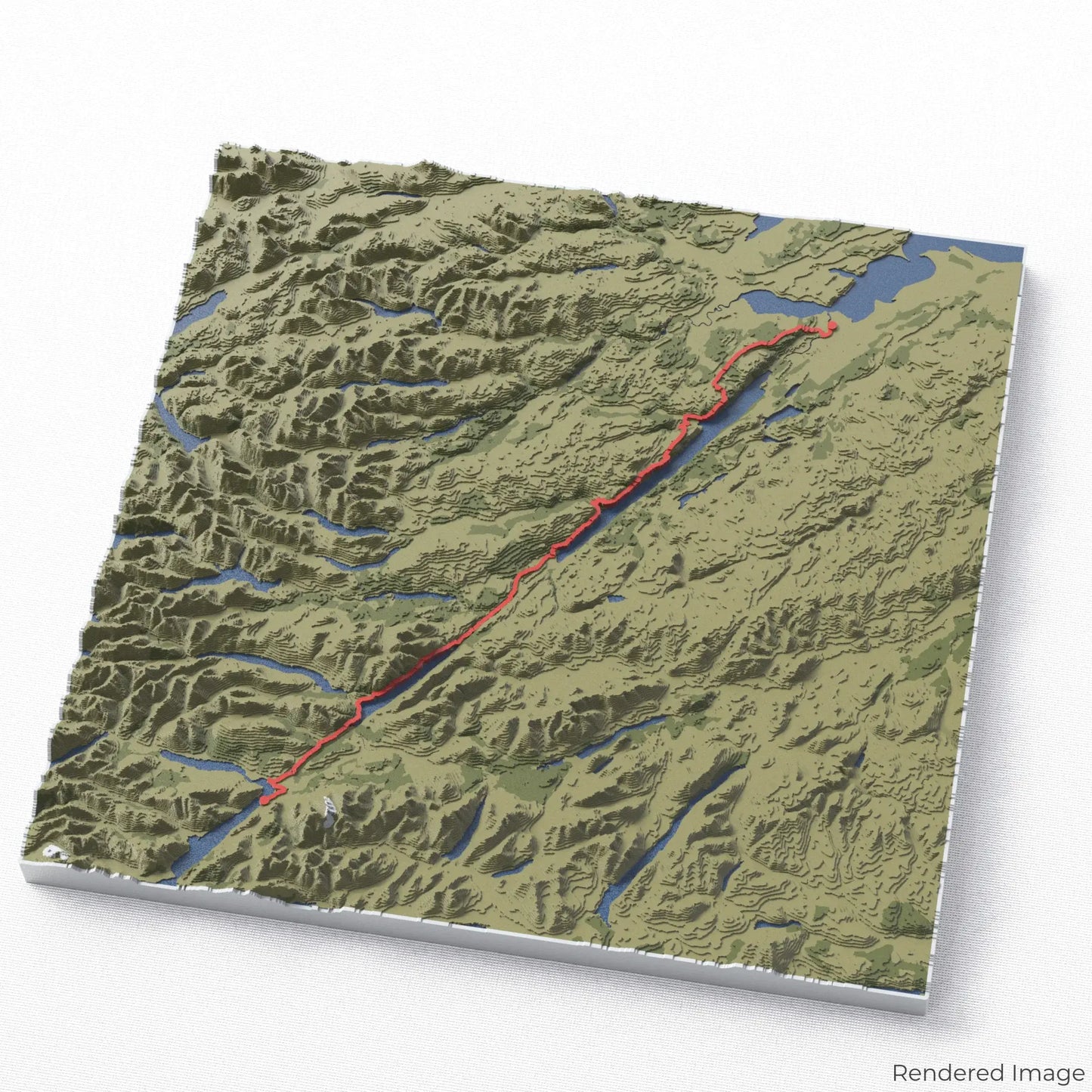 Great Glen Way 3D Map