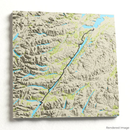 Great Glen Way 3D Map