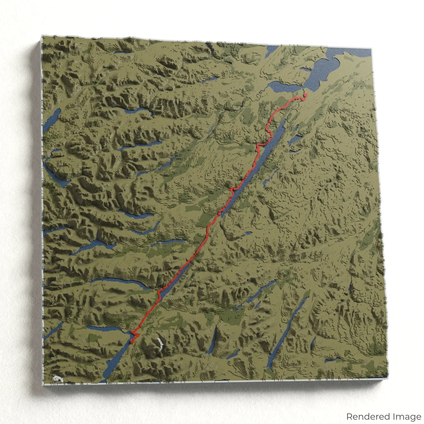 Great Glen Way 3D Map