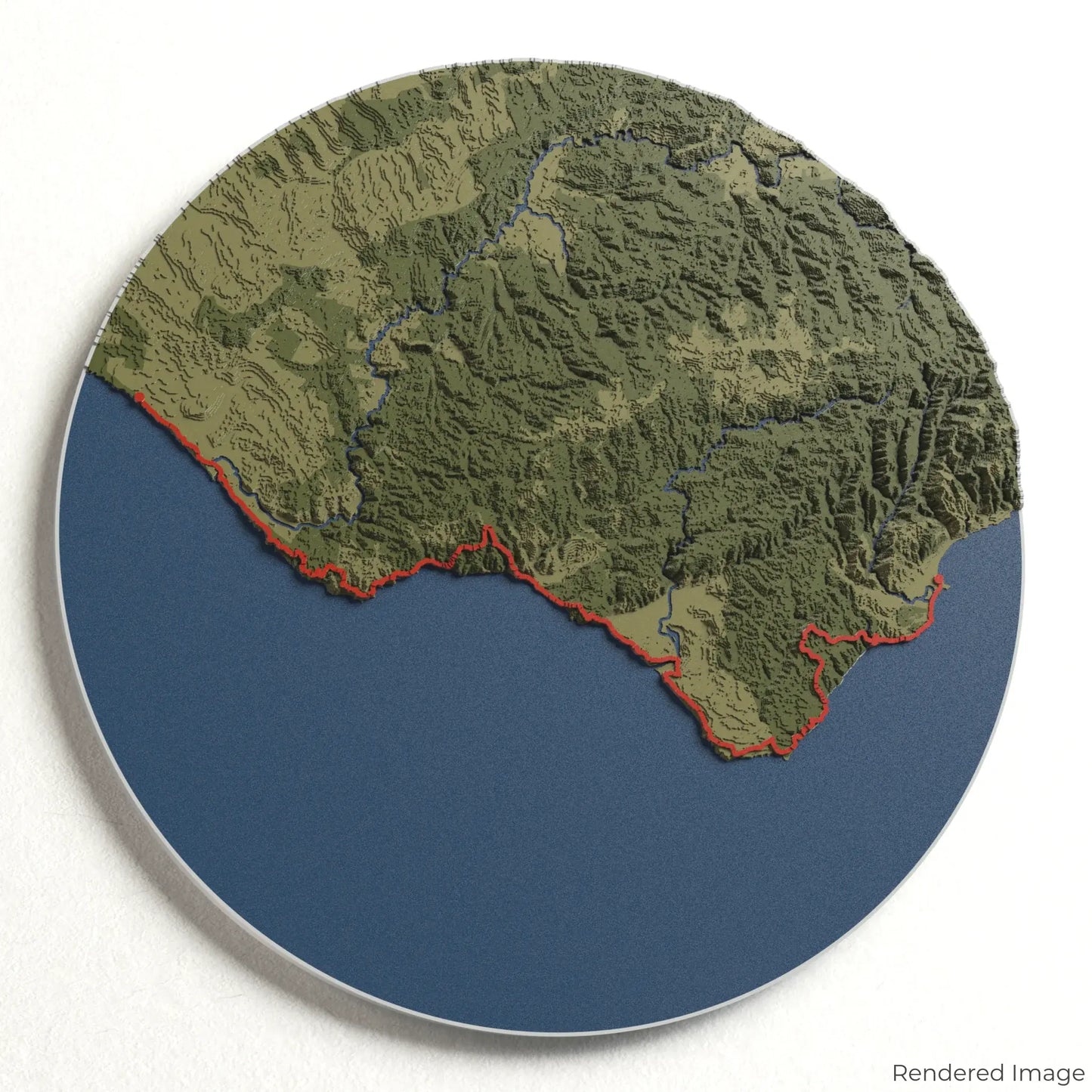 Great Ocean Walk 3D Map